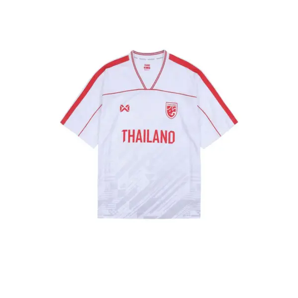 WARRIX Lifestyle Oversize สีขาวแดง