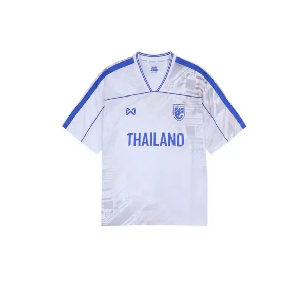 WARRIX Lifestyle Oversize สีขาวน้ำเงิน